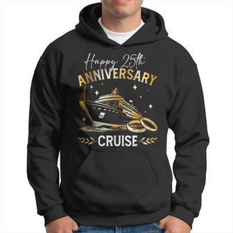 Happy 25Th Anniversary Cruise Wedding Matching Hoodie - Seseable