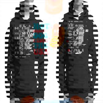 Happy 4Th Of July Hotdog Hot Diggity Dog I Love The Usa Hoodie | Mazezy