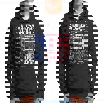 Happy 4Th Of July Patriotic American Us Flag 4Th Of July Hoodie - Thegiftio UK