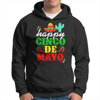 Happy 5 De Mayo Cinco De Mayo Viva Mexico 5 De Mayo Hoodie - Thegiftio UK