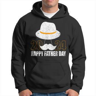 Happy Father’S Day 2024 Father Est 2024 Hoodie - Seseable