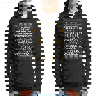 Happy Hanukkah Ya Filthy Schmuck Hanukkah Idea Hoodie | Mazezy