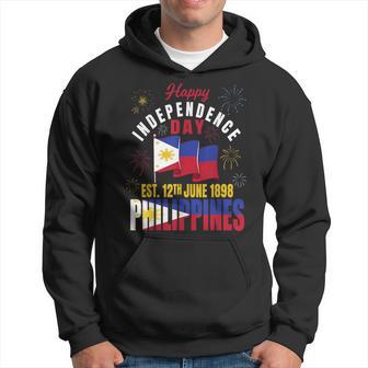 Happy Independence Day Philippines Pinoy Filipino Flag Hoodie - Thegiftio UK