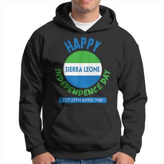 Happy Independence Day Sierra Leone Sierra Leone Flag Hoodie - Monsterry UK