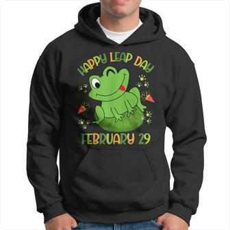 Happy Leap Day Year 2024 February 29Th Frog Lovers Hoodie - Seseable