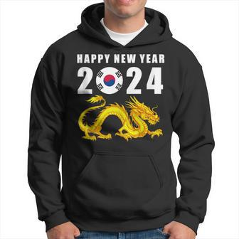 Happy New Year 2024 Year Of The Dragon For Korean Hoodie | Mazezy