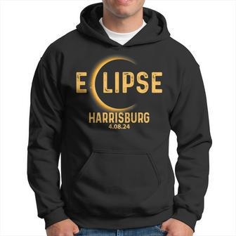 Harrisburg Illinois Total Solar Eclipse Party 2024 Totality Hoodie | Mazezy