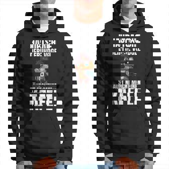 Hauptsache Der Frühe Vogel Säuft Nicht Meinen Kaffee German Hoodie - Seseable