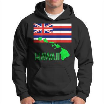 Hawaiian Islands State Flag Hoodie - Monsterry