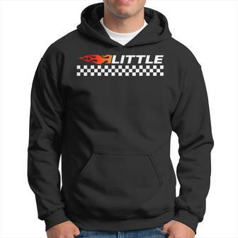 Heart Flame Race Car Big Little Sorority Reveal For Little Hoodie - Monsterry AU
