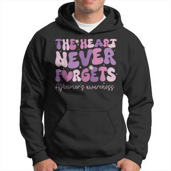 The Heart Never Forgets Dementia Alzheimer's Awareness Hoodie - Monsterry AU