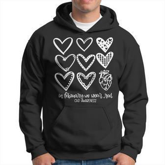 In My Heart Warrior Era Heart Disease Awareness Chd Women Hoodie - Monsterry CA