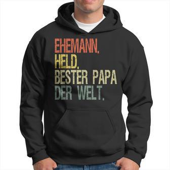 Held Beste Papa Der Welt Help Kapuzenpullover - Geschenkecke