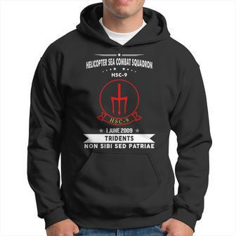 Helicopter Sea Combat Squadron 9 Hsc Hoodie | Mazezy