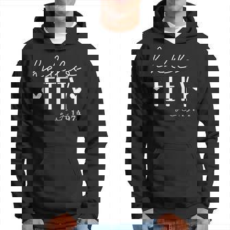 Hello Fifty Est 1974 50 Years Old 50Th Birthday For Women Hoodie | Mazezy