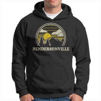 Hendersonville North Carolina Nc T Vintage Hiking Hoodie - Monsterry DE
