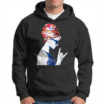 Hepburn Vintage Hollywood Rock N Roll Hoodie - Thegiftio UK