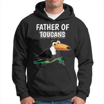 Herren Jungen Father Of Toucans Papaatertag Tukan Kapuzenpullover - Geschenkecke