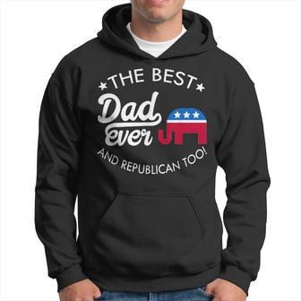 Herren Republikanisches Papa- Kapuzenpullover - Geschenkecke