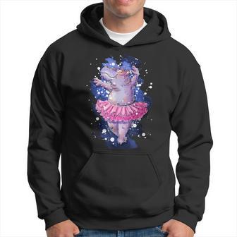 Hippopotamus Hippopotamus Ballet Hippopotamus Fan Hoodie - Seseable