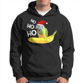 Ho Ho Ho Senegal Parrot Christmas In July Hoodie - Monsterry