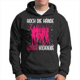 Hoch Die Hände Schlager Weekend Party Costume Black S Hoodie - Seseable