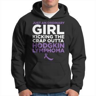 Hodgkin Lymphoma For Cancer Patient Female Hoodie - Monsterry DE