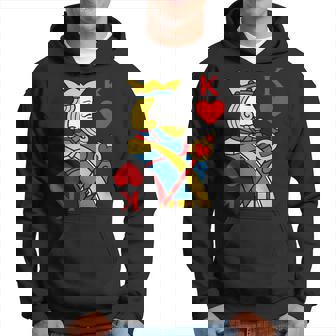 Hombre Rey De Corazones Reina Marido Esposa Nupcial Boda Nupcial Sudadera - Regaloses