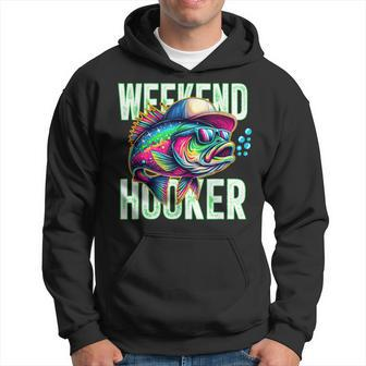 Weekend Hooker Colorful Fishing Father Day Hoodie - Thegiftio UK