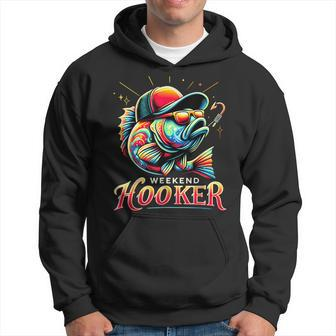 Weekend Hooker Bass Fishing Hoodie - Seseable