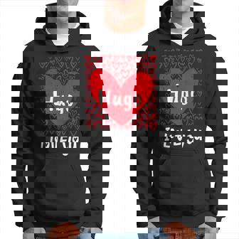Hugo I Love You My Heart Belongs To Hugo Personnalisé Sweat à capuche - Cadeauxyz