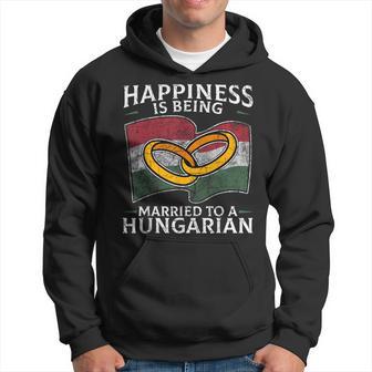 Hungarian Marriage Hungary Married Heritage Flag Culture Hoodie - Monsterry