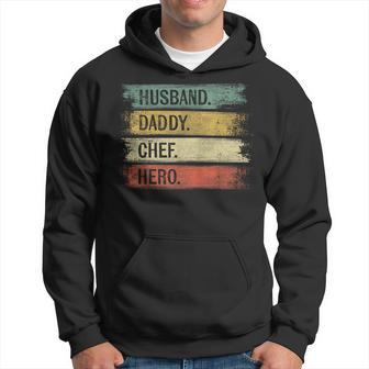 Husband Daddy Chef Hero Pastry Chef Baker Bakery Baking Hoodie - Monsterry CA