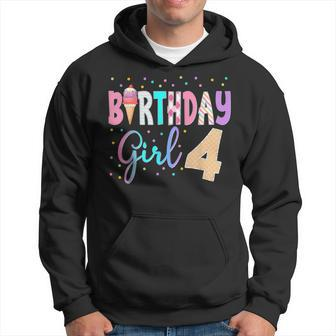 Ice Cream Party Sweet Birthday Theme 1St 3Rd Matching Hoodie - Monsterry AU