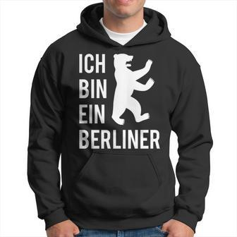 Ich Bin Ein Berliner Geschenke Berliner Bär Hoodie - Seseable