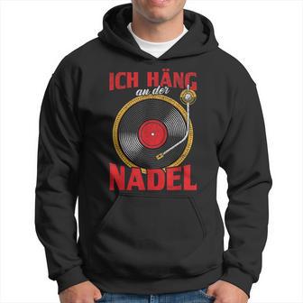 Ich Hänge An Der Nadel Inyl Record Kapuzenpullover - Geschenkecke