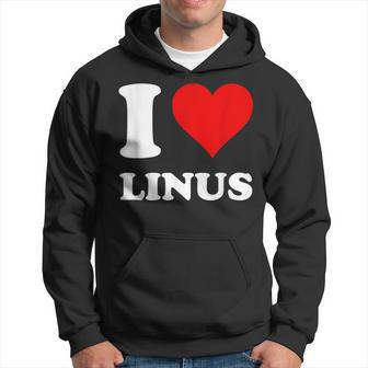 Ich Liebe Linus Kapuzenpullover - Geschenkecke