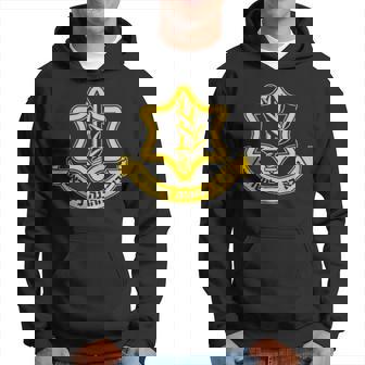 Idf Israel Defense Force Israeli Armed Forces Emblem Hoodie - Thegiftio UK