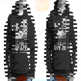 I'm 9 This Is How I Roll Airplane 9 Year Old Birthday Boys Hoodie - Monsterry