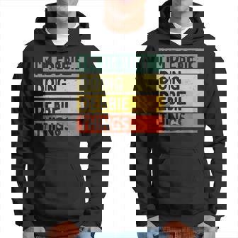 I'm Debbie Doing Debbie Things Personalized Quote Hoodie - Seseable