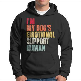 I'm My Dog's Emotional Support-Human Hoodie - Monsterry DE