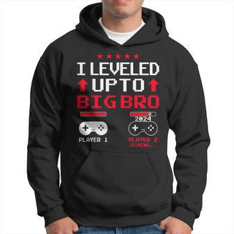 I'm Going To Be A Big Brother 2024 I Leveled Up To Big Bro Hoodie - Seseable