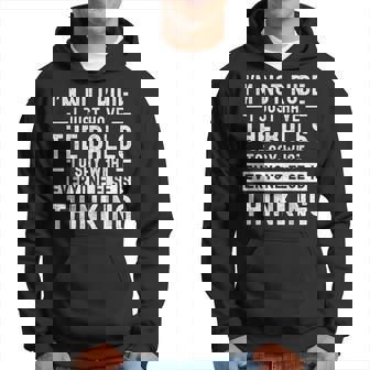 I’M Not Rude I Just Have The Balls To Say What Everyone Else Hoodie - Thegiftio UK