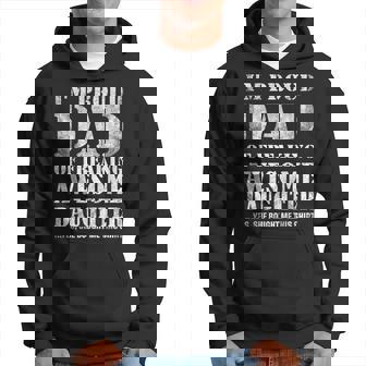 I'm Proud Dad Of Freaking Awesome Daughter Father's Day Dad Hoodie - Thegiftio