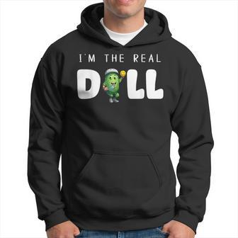 I'm The Real Dill Pickleball Paddleball Hoodie - Monsterry