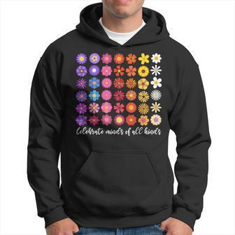 Inclusion Celebrate Minds Of All Kinds Autism Awareness Hoodie | Mazezy