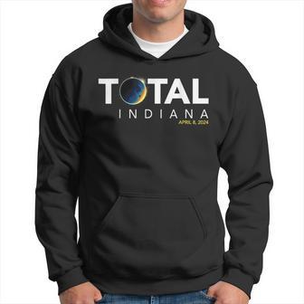 Indiana April 8 Total Solar Eclipse 2024 Hoodie - Monsterry DE