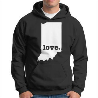 Indiana Love Hometown State Pride Hoodie - Monsterry
