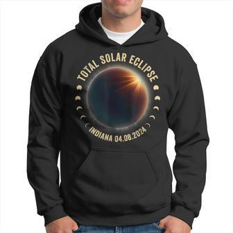 Indiana Total Solar Eclipse April 8 2024 Astronomy Fans Hoodie | Mazezy