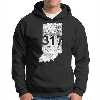 Indianapolis Carmel Lawrence Area Code 317 Indiana Hoodie - Monsterry CA
